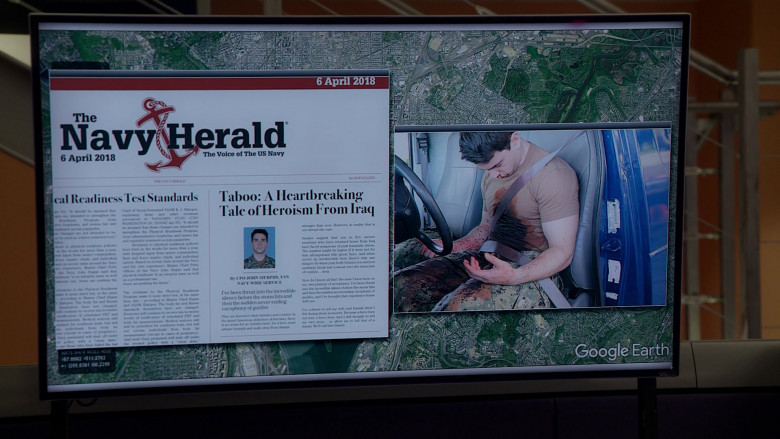 Google Earth Software in NCIS S19E20 All or Nothing (1)