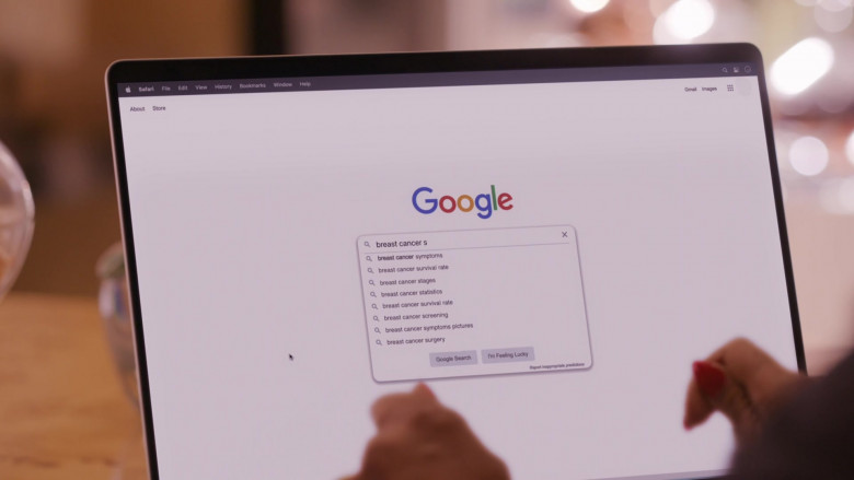 Google WEB Search Engine Website in I Love That for You S01E05 Daddy's Lil' Cookies (2022)