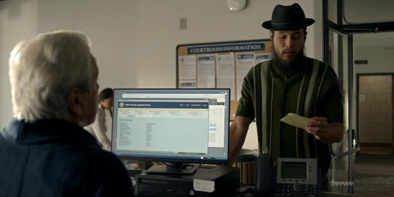 HP Computer in Bosch Legacy S01E08 Bloodline (2022)