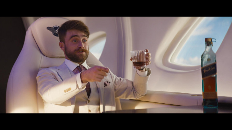 Johnnie Walker Blue Label Blended Scotch Whisky Enjoyed by Daniel Radcliffe as Abigail Fairfax in The Lost City Movie (1)