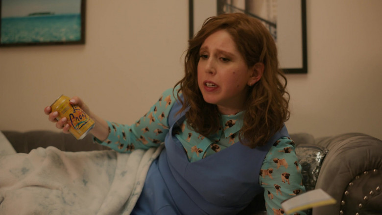 LaCroix Sparkling Water Can Held by Vanessa Bayer as Joanna Gold in I Love That for You S01E04 Impeccable She Casuals (2022)
