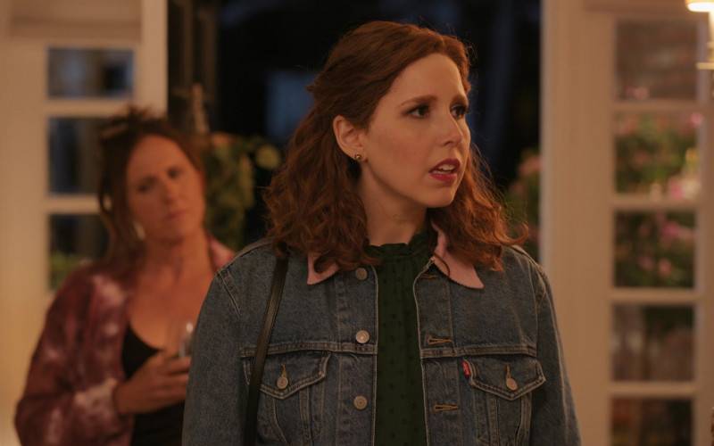 Levi’s Women’s Jacket Worn by Vanessa Bayer as Joanna Gold in I Love That for You S01E06 Crystal Buddiez (2022)