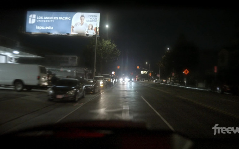 Los Angeles Pacific University Billboard in Bosch Legacy S01E03 Message in a Bottle (2022)