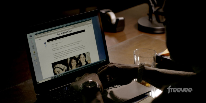 Los Angeles Times Website in Bosch Legacy S01E02 Pumped (2022)