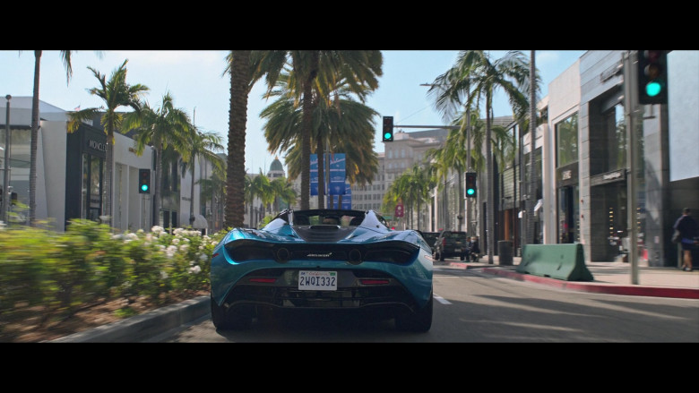 McLaren 720S Blue Convertible Sports Car in The Valet (1)
