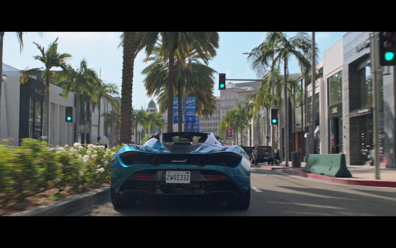 McLaren 720S Blue Convertible Sports Car in The Valet (1)