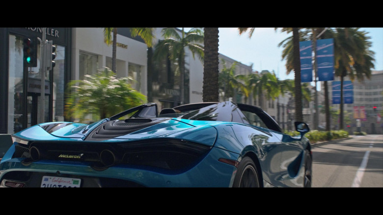 McLaren 720S Blue Convertible Sports Car in The Valet (2)