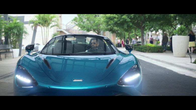 McLaren 720S Blue Convertible Sports Car in The Valet (5)