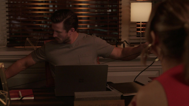 Microsoft Surface Laptop in Dynasty S05E10 Mind Your Own Business (2022)