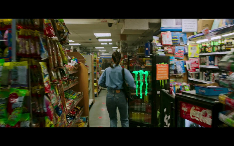 Monster Energy Drinks and Coca-Cola in Morbius (2022)