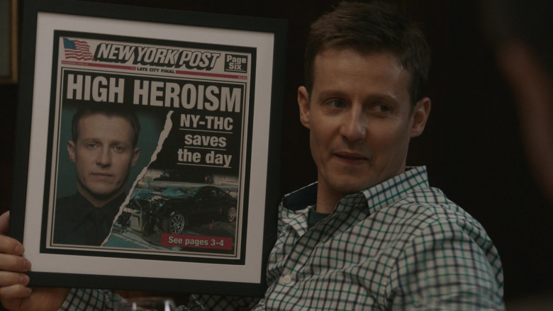 New York Post Newspaper in Blue Bloods S12E19 Tangled Up in Blue (1)