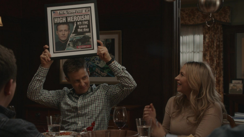 New York Post Newspaper in Blue Bloods S12E19 Tangled Up in Blue (2)
