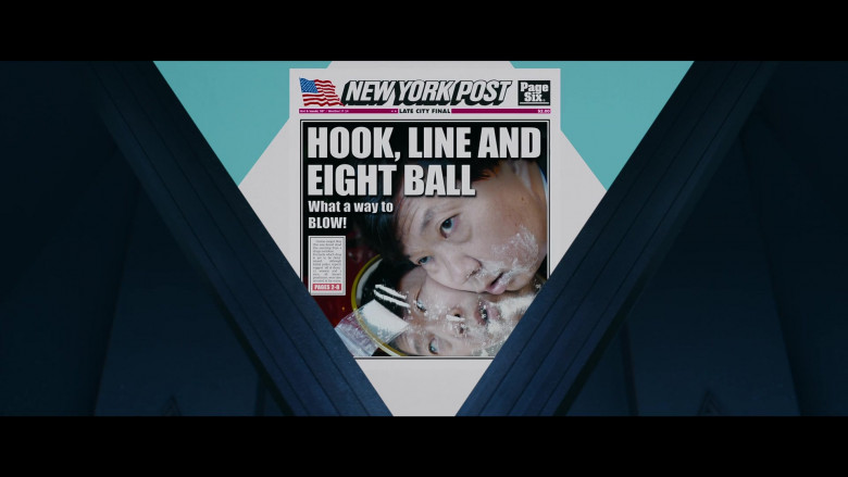 New York Post Newspaper in The Pentaverate S01E03 TV Show (2)