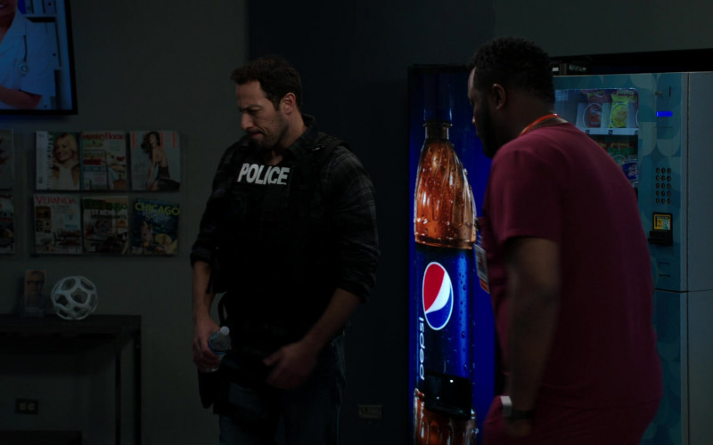 Pepsi Vending Machine in Chicago Med S07E21 Lying Doesn’t Protect You from the Truth (2022)