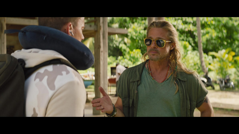 Persol Sunglasses Worn by Brad Pitt as Jack Trainer in The Lost City 2022 Movie (3)