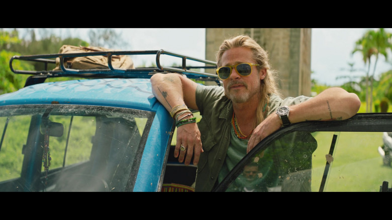 Persol Sunglasses Worn by Brad Pitt as Jack Trainer in The Lost City 2022 Movie (4)
