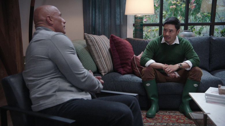 Rockfish Wellington Boots Worn by Randall Park in Young Rock S02E12 Let the People Decide (2)
