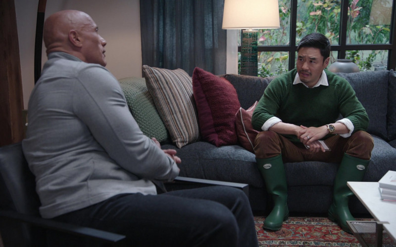 Rockfish Wellington Boots Worn by Randall Park in Young Rock S02E12 Let the People Decide (2)