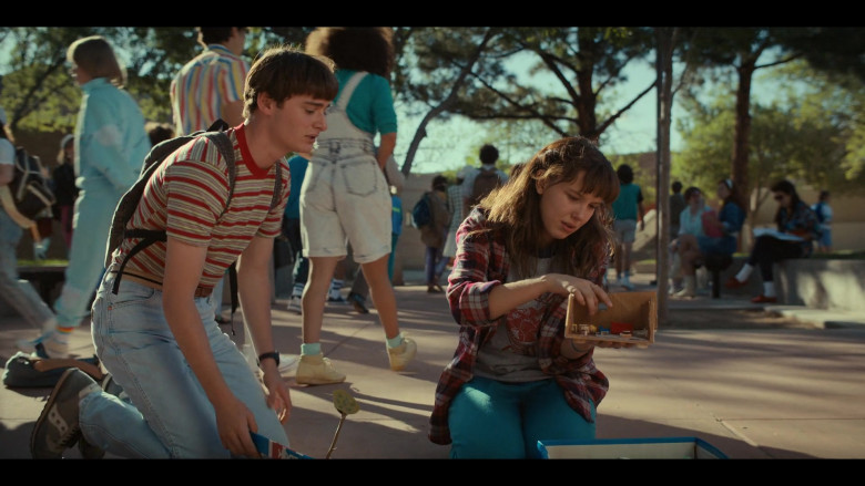 Saucony Sneakers of Noah Schnapp as Will Byers in Stranger Things S04E01 Chapter One The Hellfire Club (2022)