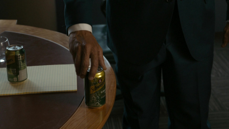 Schweppes Ginger Ale Cans in Better Call Saul S06E07 Plan and Execution (2)