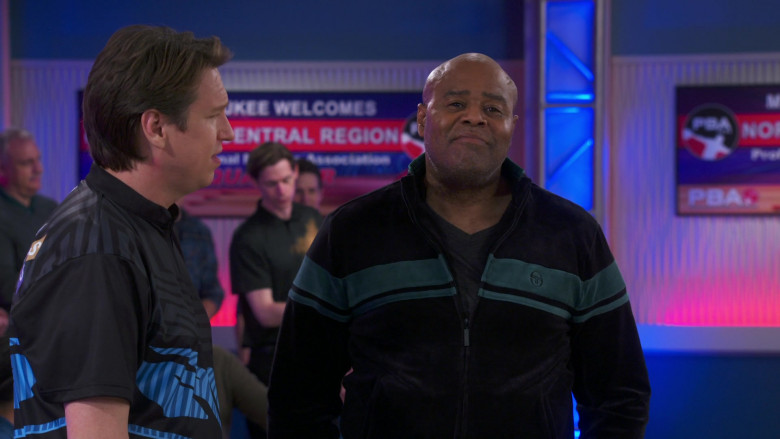 Sergio Tacchini Jacket Worn by Chi McBride as Archie in How We Roll S01E10 The PTQ (2022)
