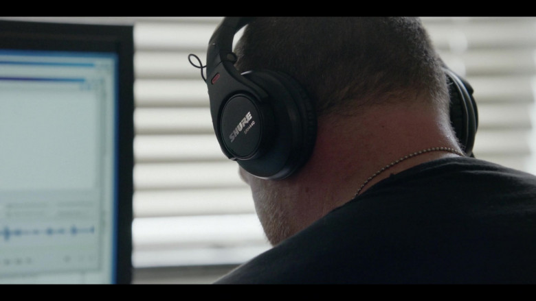 Shure SRH440A Professional Studio Headphones in We Own This City S01E02 Part Two (2)