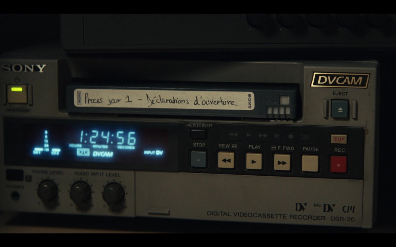 Sony Videocassette Recorder DSR-20 in The Staircase S01E04 Common Sense (2022)