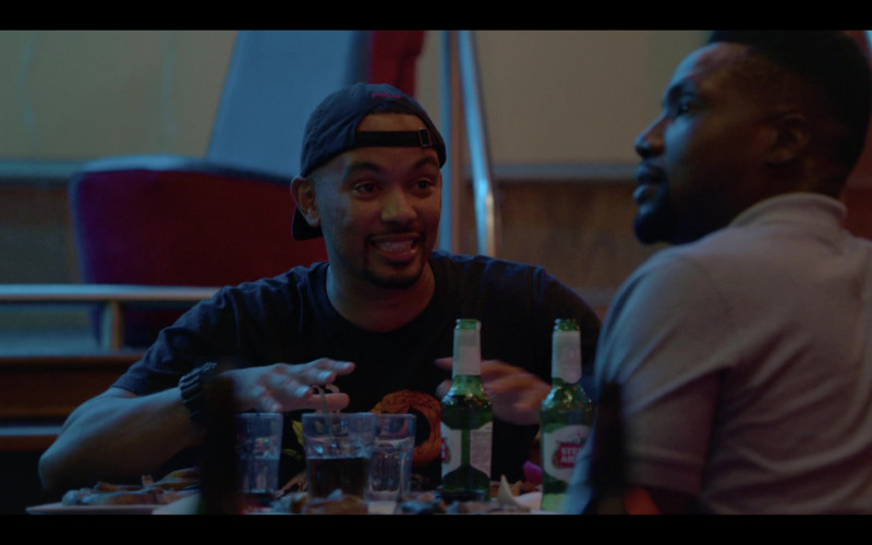 Stella Artois Beer Bottles in We Own This City S01E04 Part Four (2022)