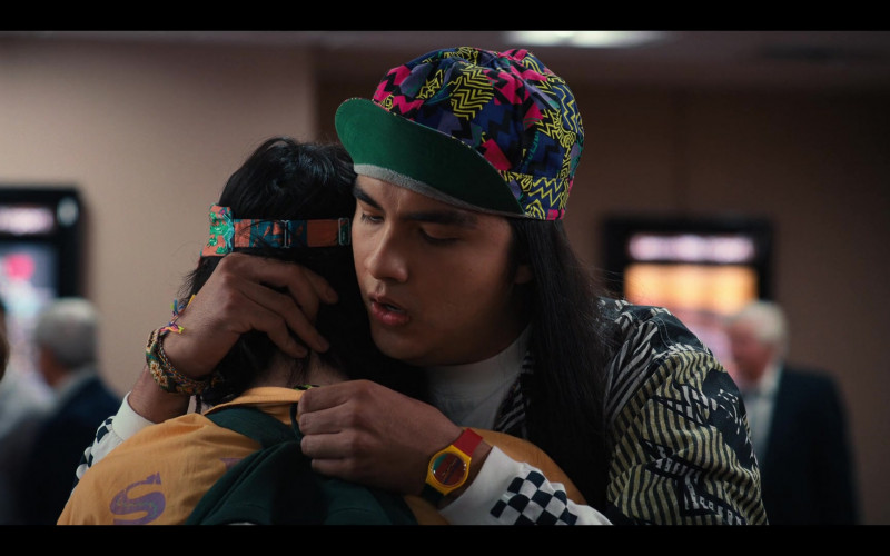 Swatch Watch of Eduardo Franco as Argyle in Stranger Things S04E02 Chapter Two Vecna's Curse (2022)