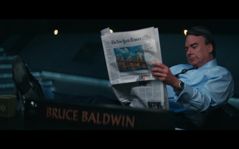 The New York Times Newspapers in The Pentaverate S01E01 (1)