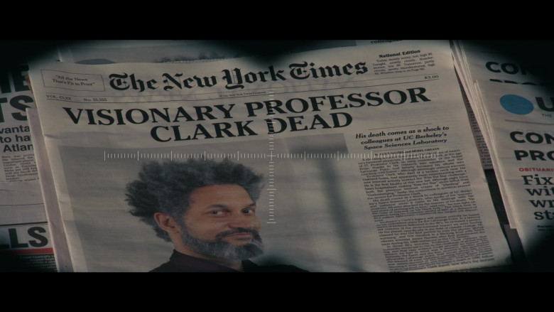 The New York Times Newspapers in The Pentaverate S01E01 (2)