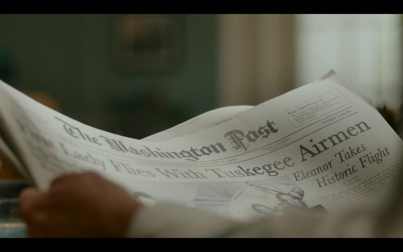The Washington Post Newspapers in The First Lady S01E07 "Nadir" (2022)