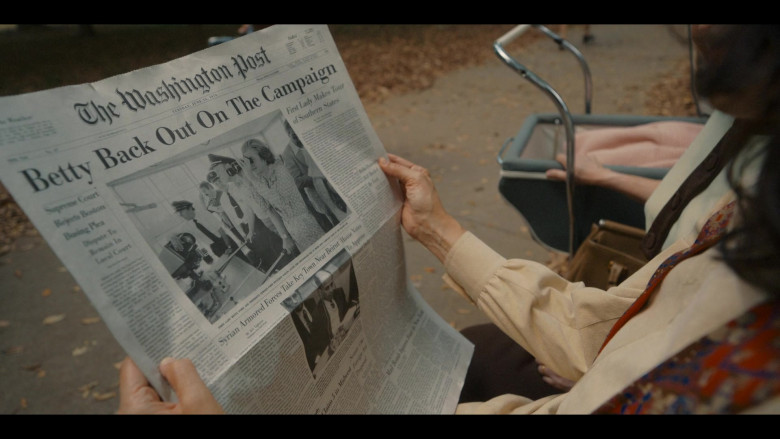 The Washington Post Newspapers in The First Lady S01E07 Nadir (3)
