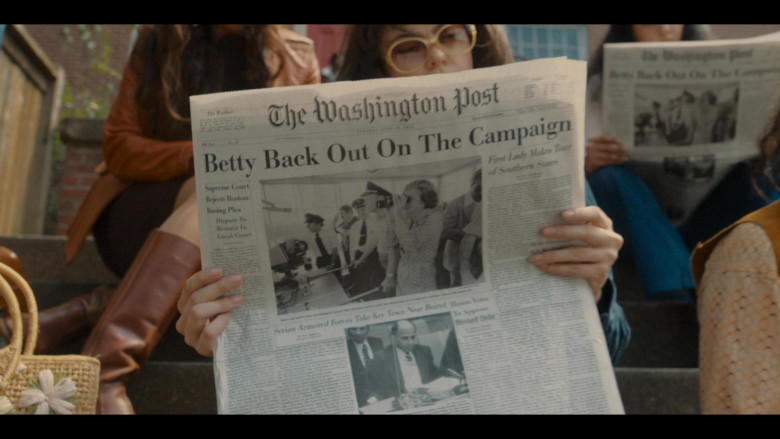 The Washington Post Newspapers in The First Lady S01E07 Nadir (5)