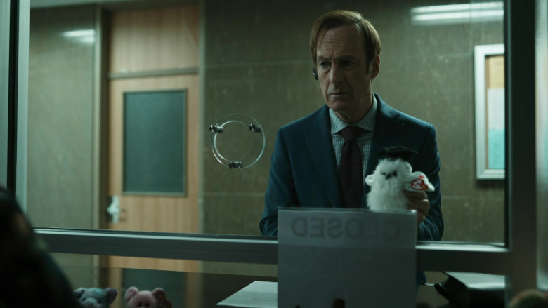 Ty Toy Held by Bob Odenkirk as Jimmy McGill in Better Call Saul S06E04 Hit and Run (2022)