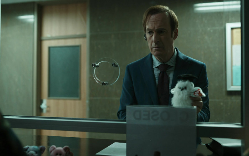 Ty Toy Held by Bob Odenkirk as Jimmy McGill in Better Call Saul S06E04 Hit and Run (2022)