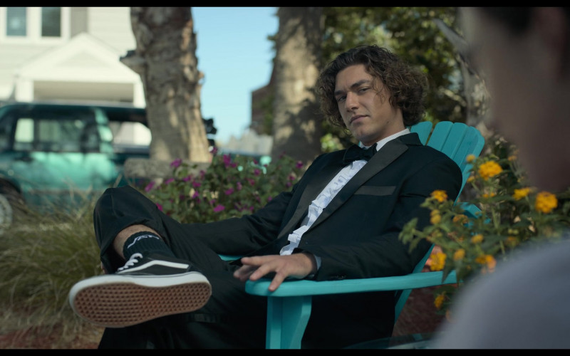 Vans Sneakers and Socks Worn by Belmont Cameli as Eli in Along for the Ride (4)