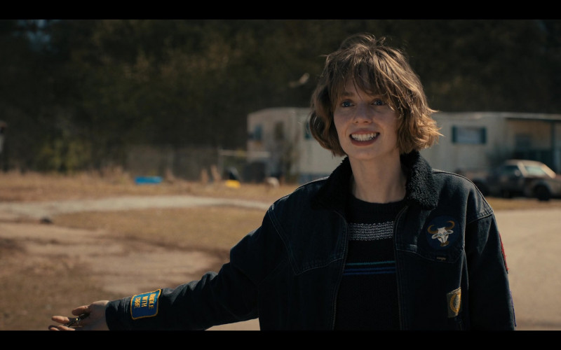 Wrangler Women's Jacket of Maya Hawke as Robin Buckley in Stranger Things S04E03 Chapter Three The Monster and the Superhero (1)