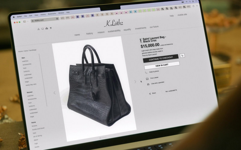YSL Women’s Bag in I Love That for You S01E04 Impeccable She Casuals (2022)