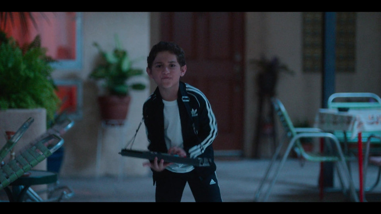 Adidas Black Tracksuit in Gordita Chronicles S01E08 In America You Get What You Pay For (2)