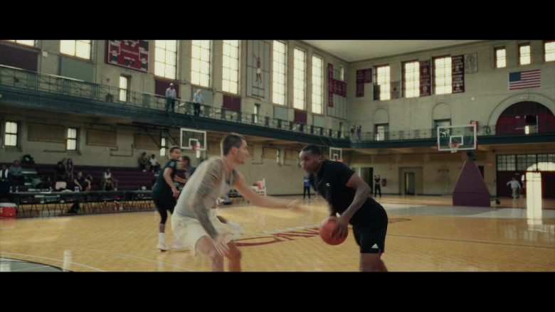 Adidas Tee and Shorts in Hustle (2022)