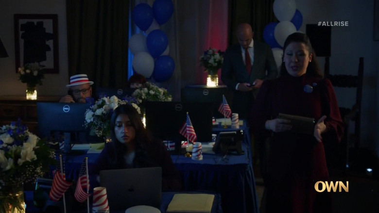 Apple MacBook Laptop and Dell Monitors in All Rise S03E01 Wanna Be Startin’ Somethin’ (2022)