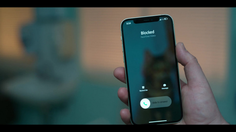 Apple iPhone Smartphone and FaceTime App in God’s Favorite Idiot S01E07 The Four Horsemen (2022)