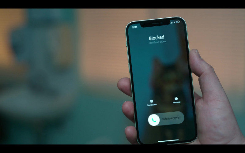 Apple iPhone Smartphone and FaceTime App in God's Favorite Idiot S01E07 The Four Horsemen (2022)