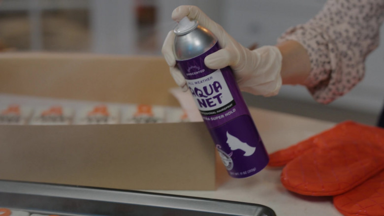 Aqua Net Extra Super Hold Professional Hair Spray in I Love That for You S01E07 Point of No Returns (2022)