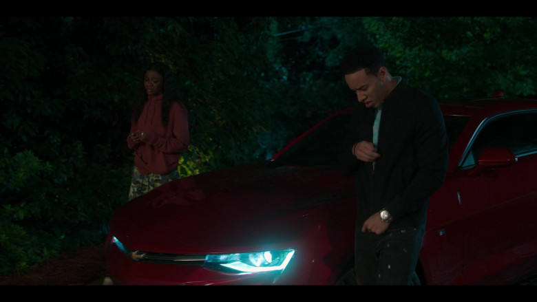 Chevrolet Camaro Red Car in First Kill S01E08 First Betrayal (2022)