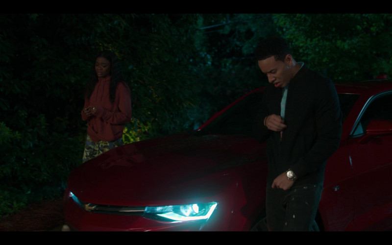 Chevrolet Camaro Red Car in First Kill S01E08 "First Betrayal" (2022)