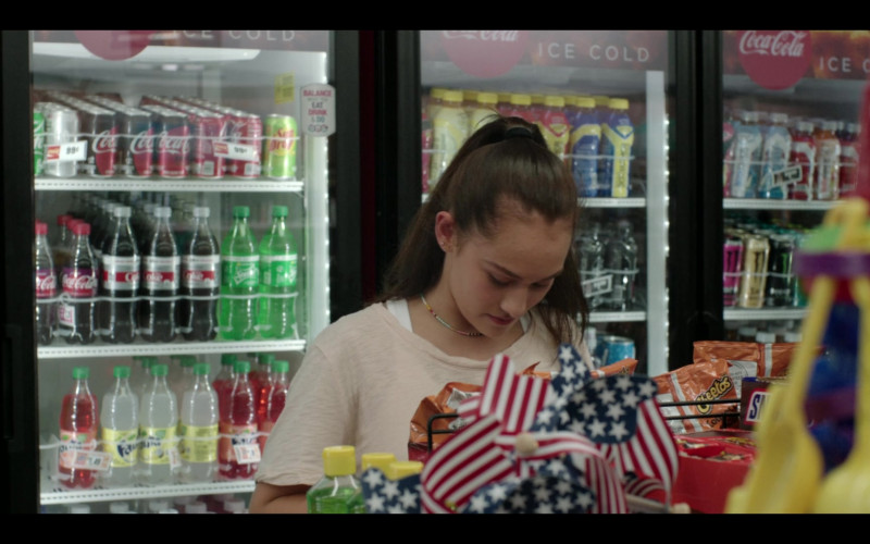 Coca-Cola, Diet Coke, Sprite, Fanta Drinks and Cheetos Snacks in The Summer I Turned Pretty S01E01 Summer House (2022)
