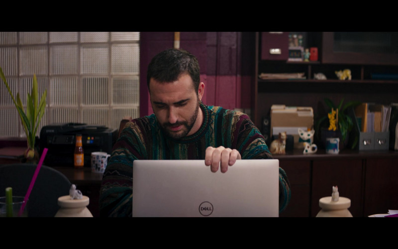 Dell Laptop of Jordan Firstman as Gabe Wilson in Ms. Marvel S01E02 Crushed (2022)