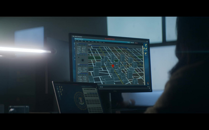 Dell Monitor in The Man from Toronto (2022)